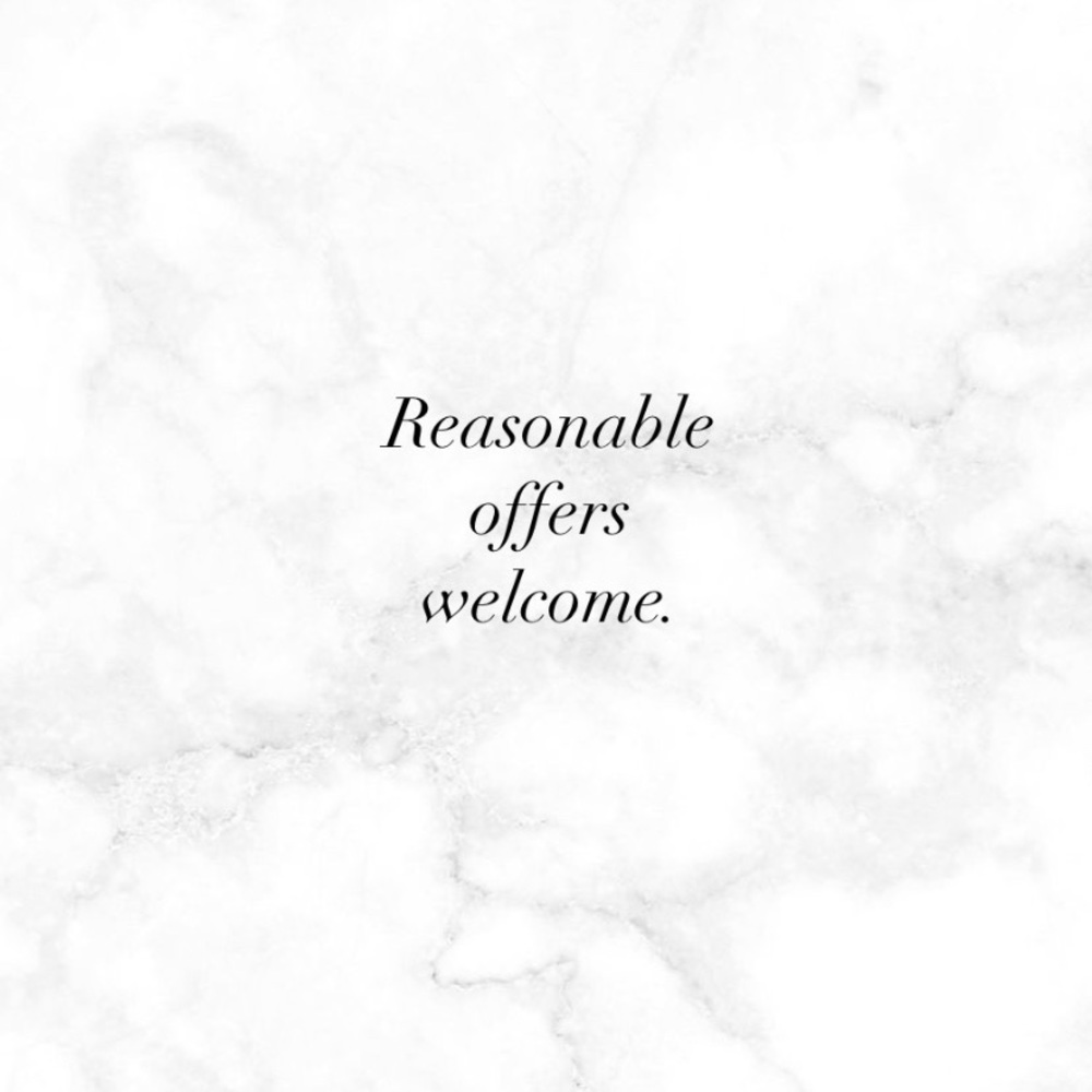 All reasonable offers welcome & considered!